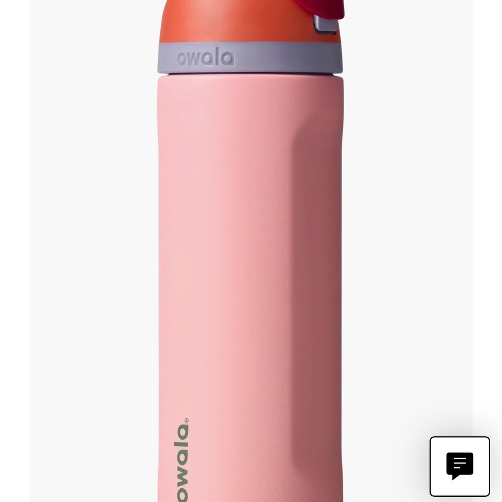 Owala Stylish Pink and Red Water Bottle